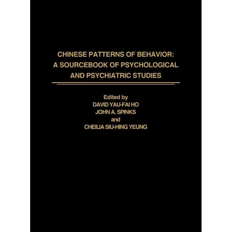 Chinese Patterns of Behavior