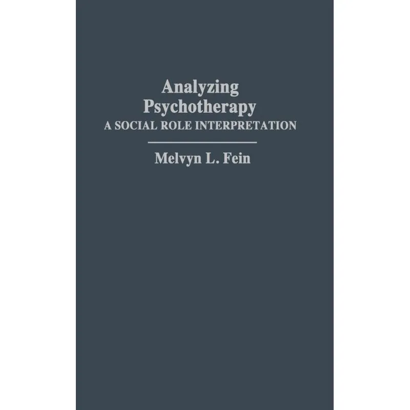 Analyzing Psychotherapy