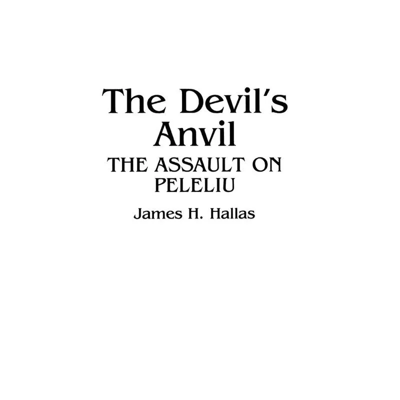 The Devils Anvil
