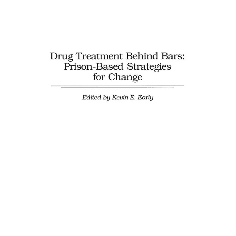 Drug Treatment Behind Bars