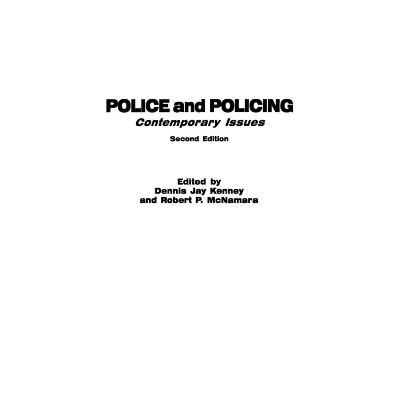 Police and Policing