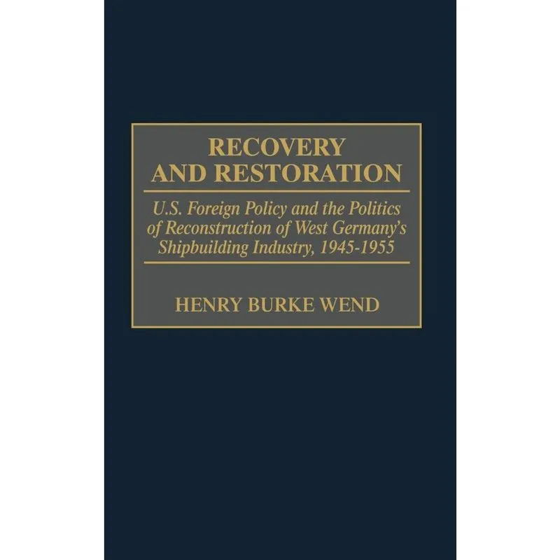 Recovery and Restoration