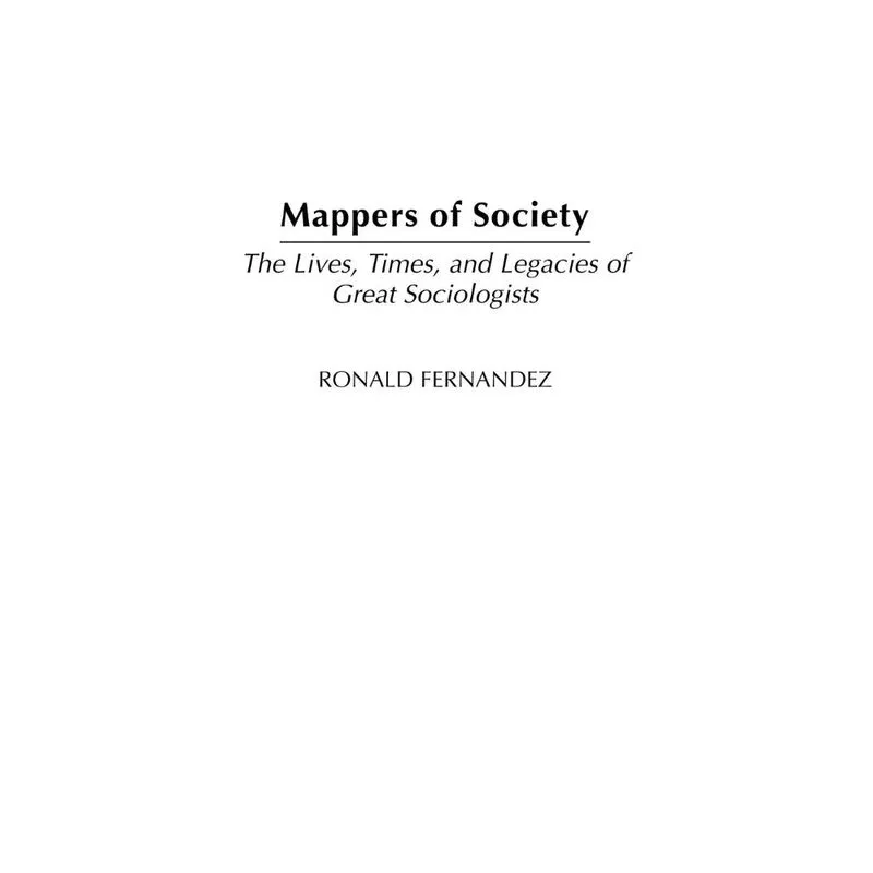 Mappers of Society