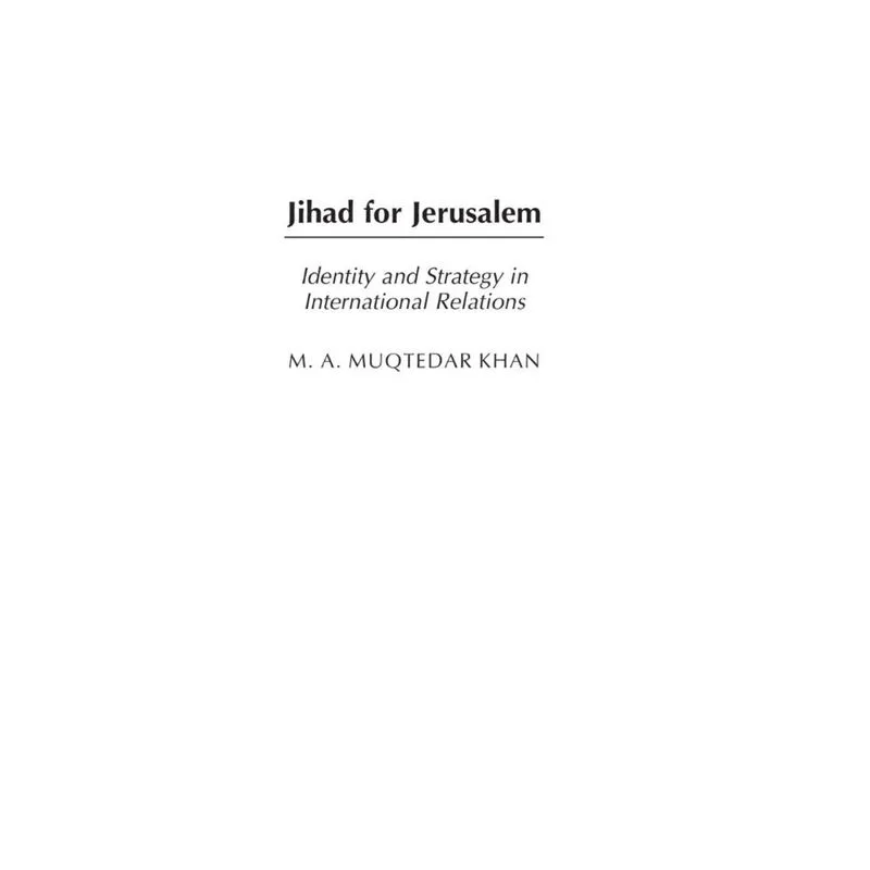 Jihad for Jerusalem