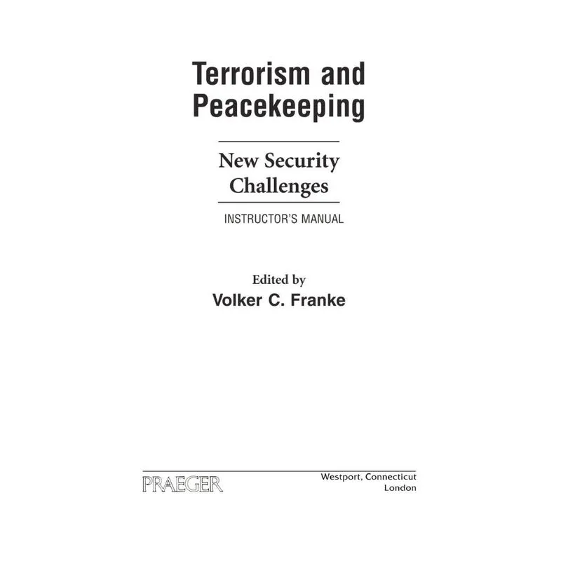 Terrorism and Peacekeeping