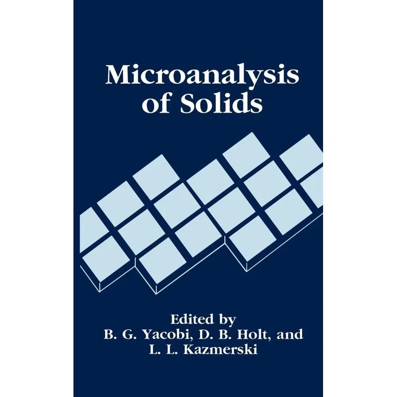 Microanalysis of Solids