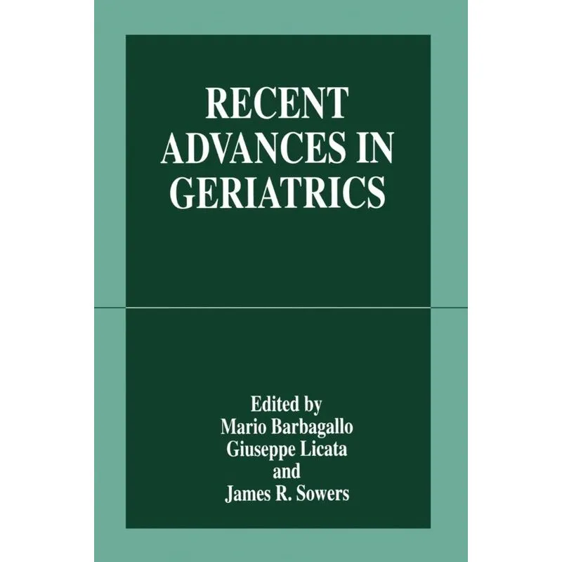 Recent Advances in Geriatrics