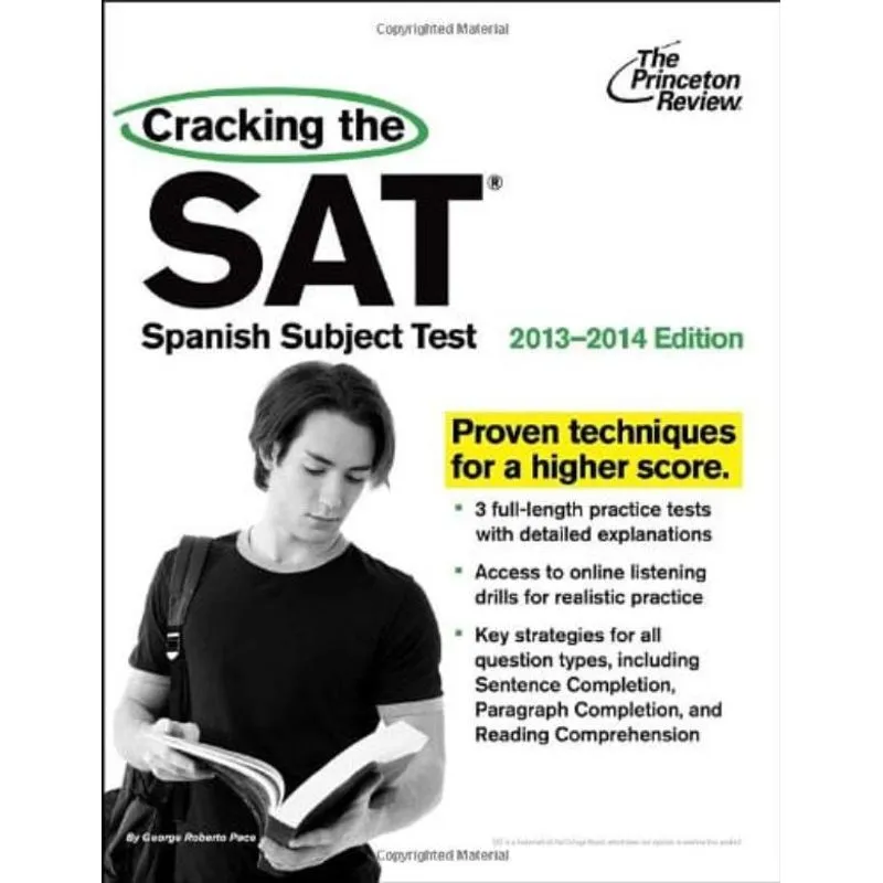 CRACKING THE SAT SPANISH SUBJECT TEST, 2013-2014