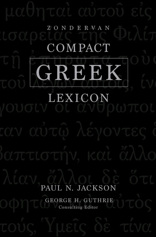 Zondervan Compact Greek Lexicon Hardback
