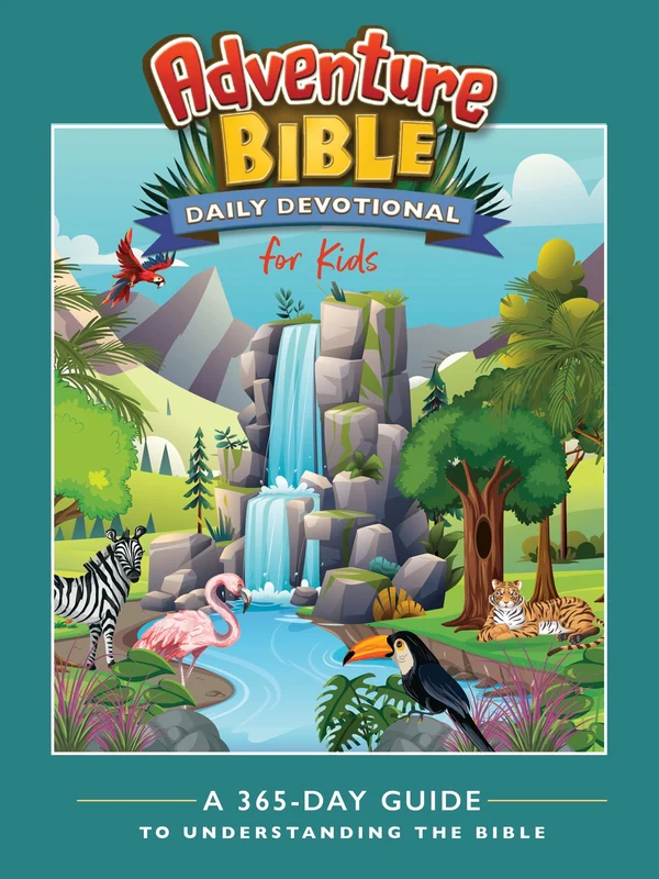 Adventure Bible Daily Devotional for Kids: A 365-Day Guide to Understanding the Bible (Adventure Bible) Hardback