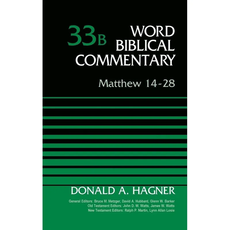 Matthew 14-28, Volume 33B