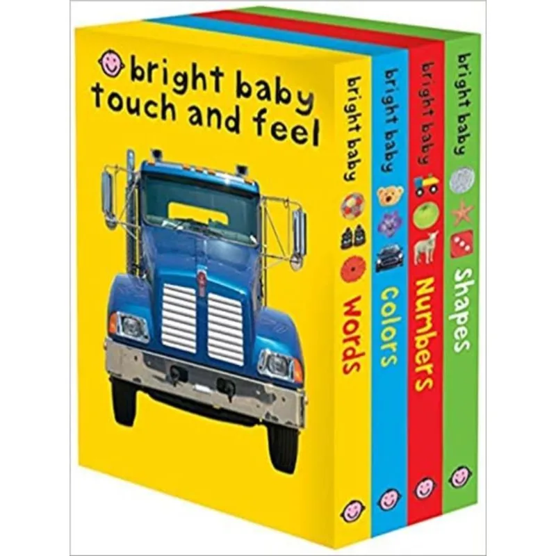 BRIGHT BABY TOUCH & FEEL SLIPCASE