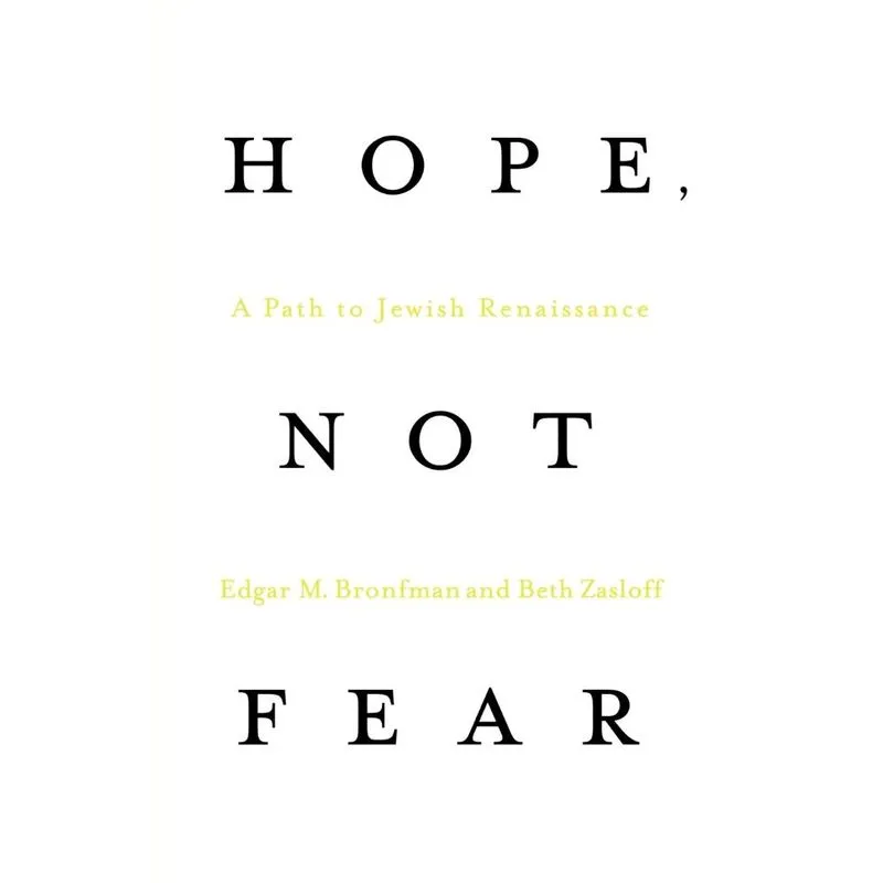 Hope, Not Fear