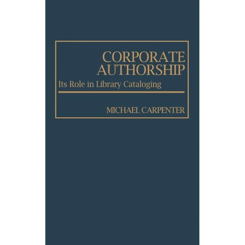 Corporate Authorship