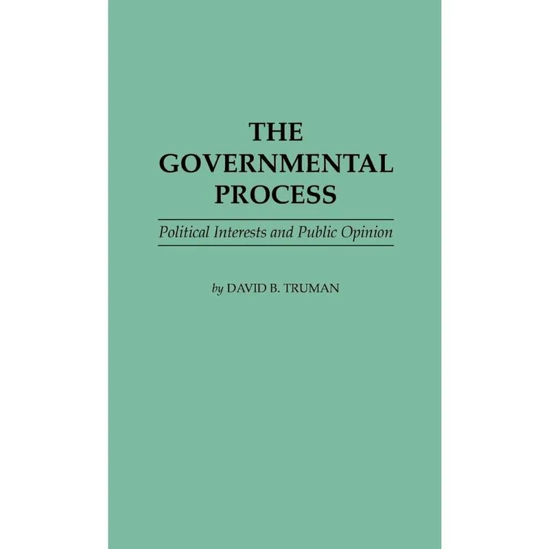 The Governmental Process