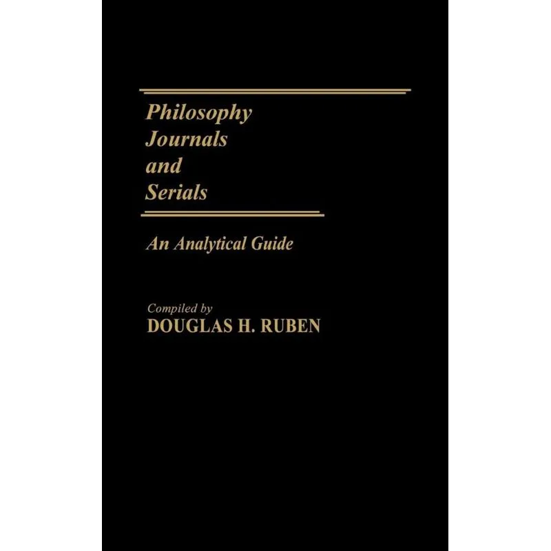 Philosophy Journals and Serials