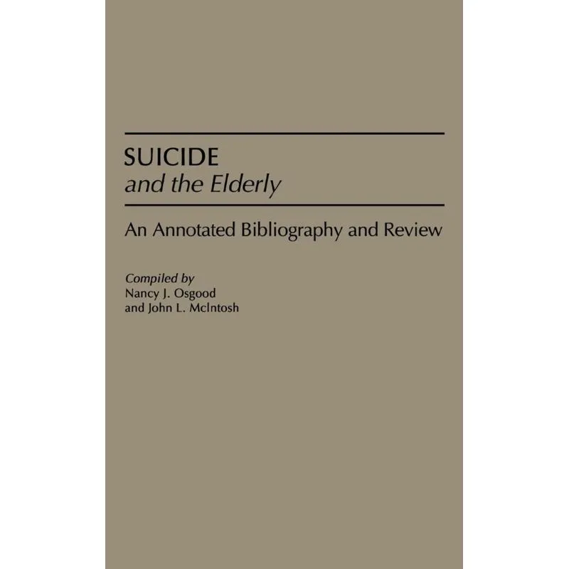 Suicide and the Elderly