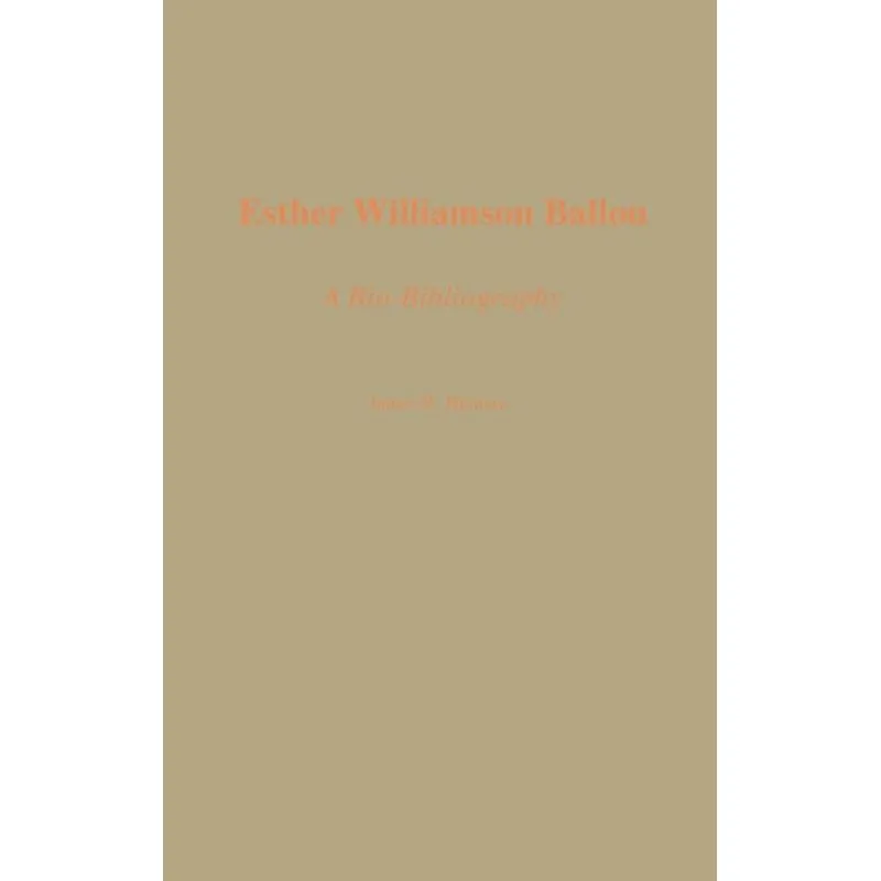 Esther Williamson Ballou