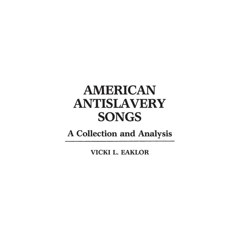 American Antislavery Songs