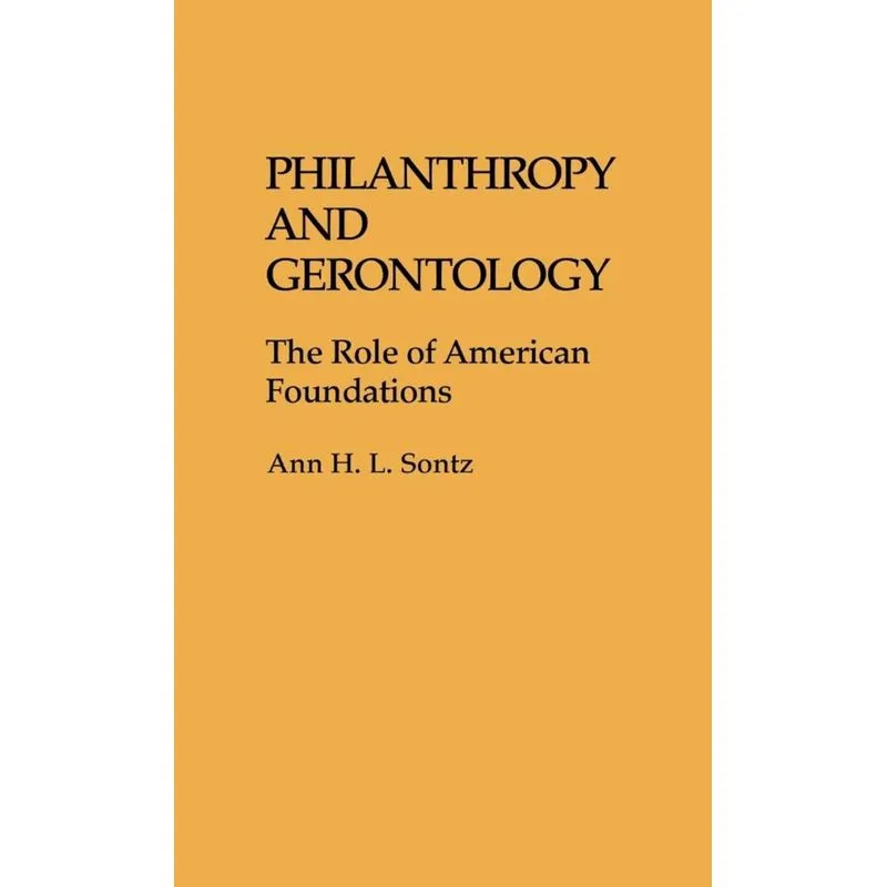 Philanthropy and Gerontology