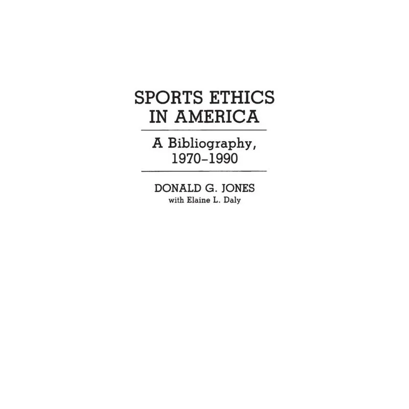 Sports Ethics in America