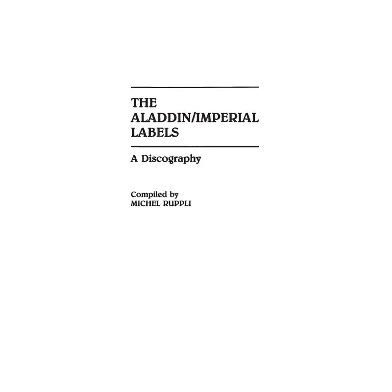The Aladdin/Imperial Labels