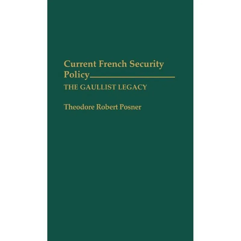 Current French Security Policy