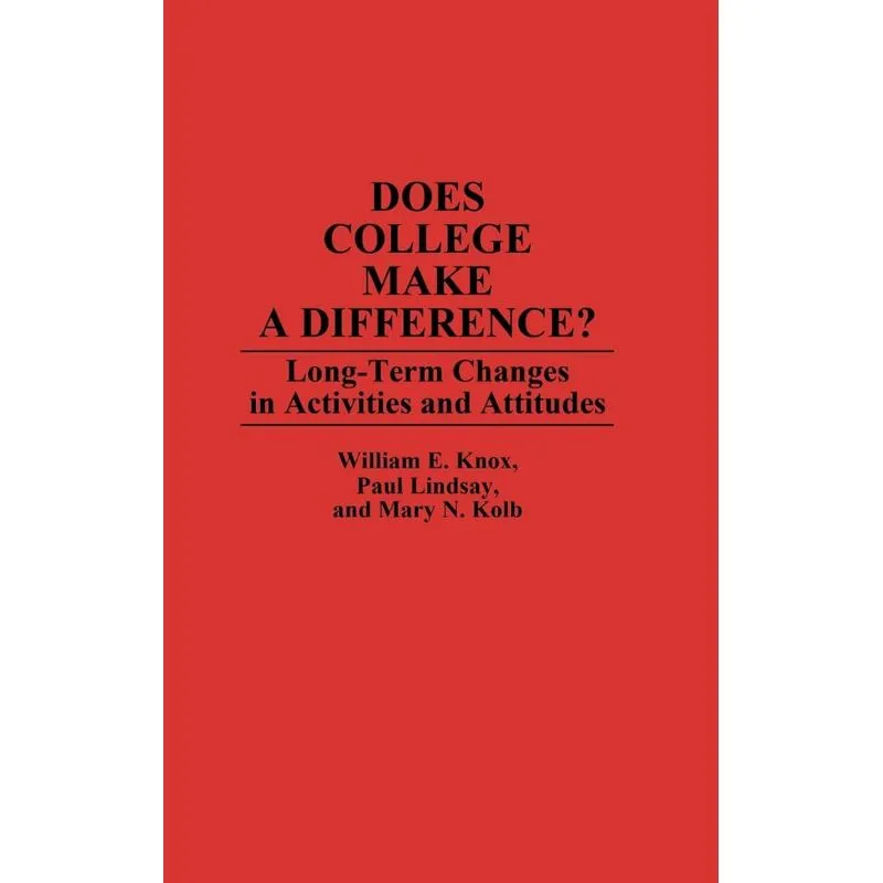 Does College Make a Difference?