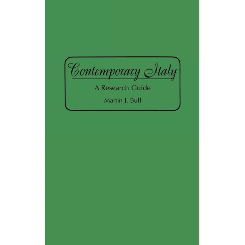 Contemporary Italy