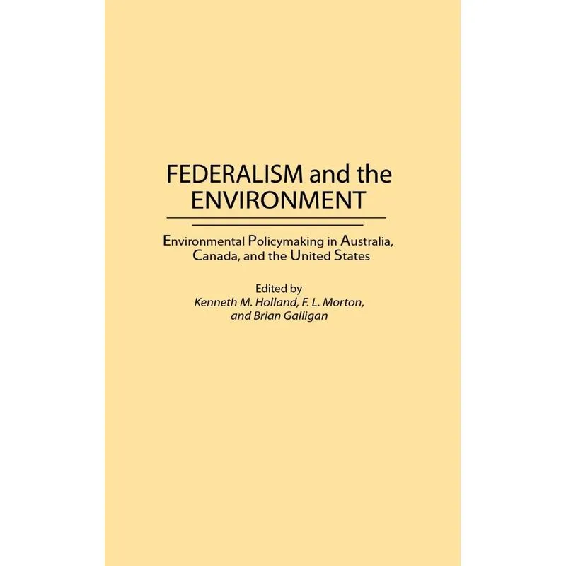 Federalism and the Environment