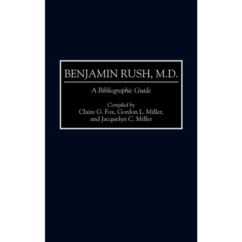 Benjamin Rush, m. D.