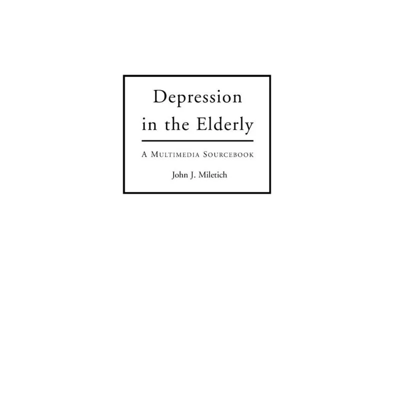 Depression in the Elderly