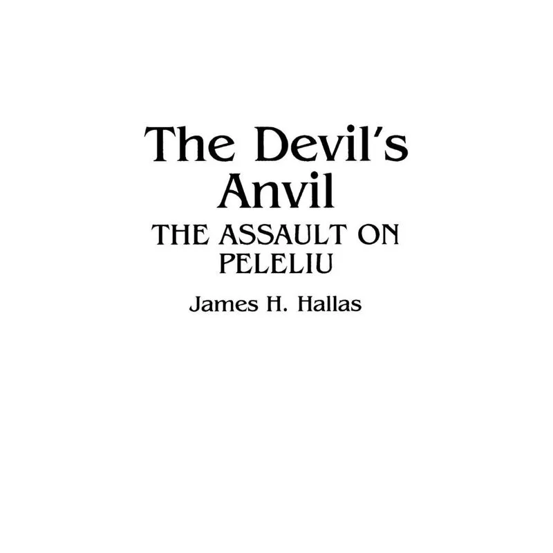 The Devils Anvil