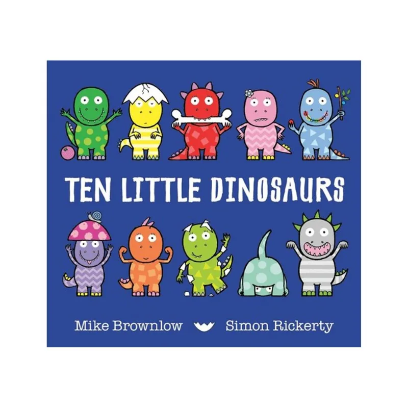 TEN LITTLE DINOSAURS