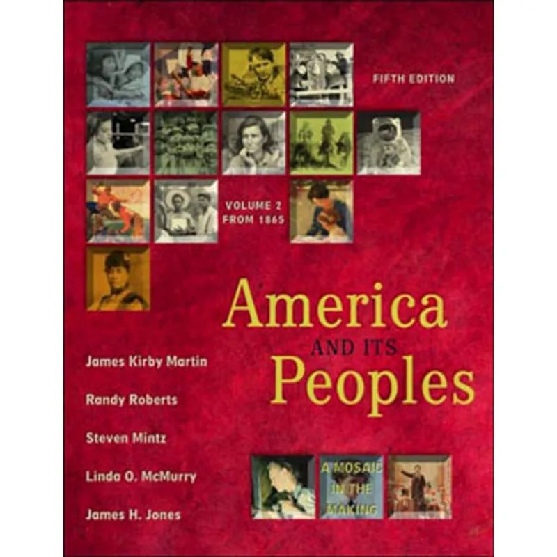 AMERICA AND ITS PEOPLE - A MOSAIC IN THE MAKING VOL.2