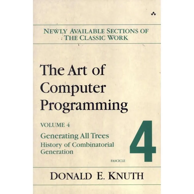 ART OF COMPUTER PROGRAMMING VOL. 4 FASC 4