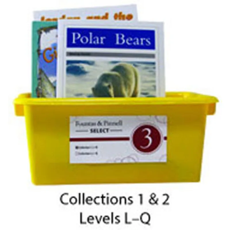 F&P SELECT GRADE 3 COLLECTION 1-2 -LEVELS L-Q