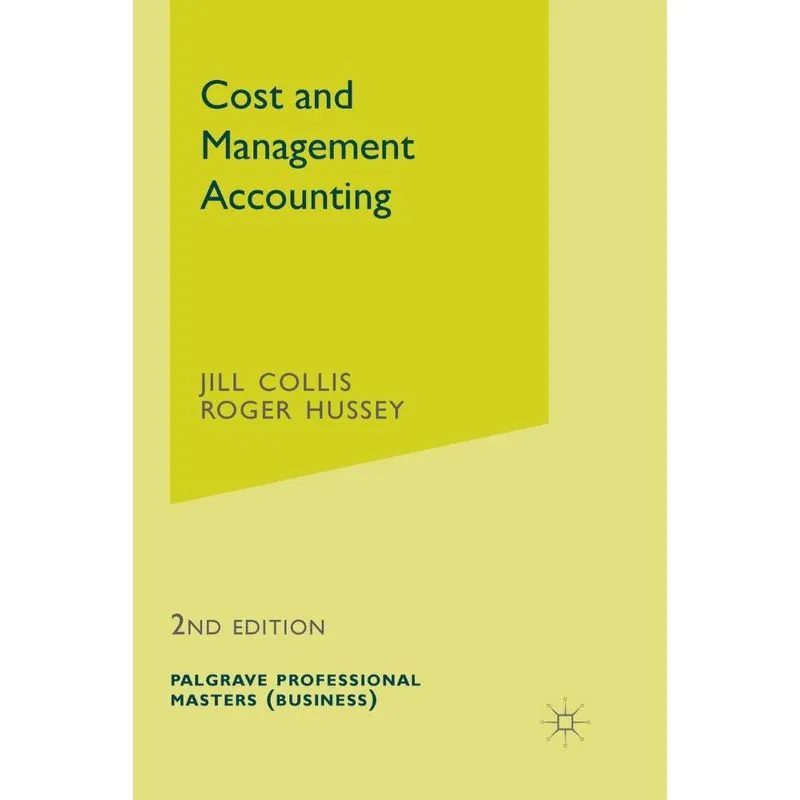 Cost and Management Accounting