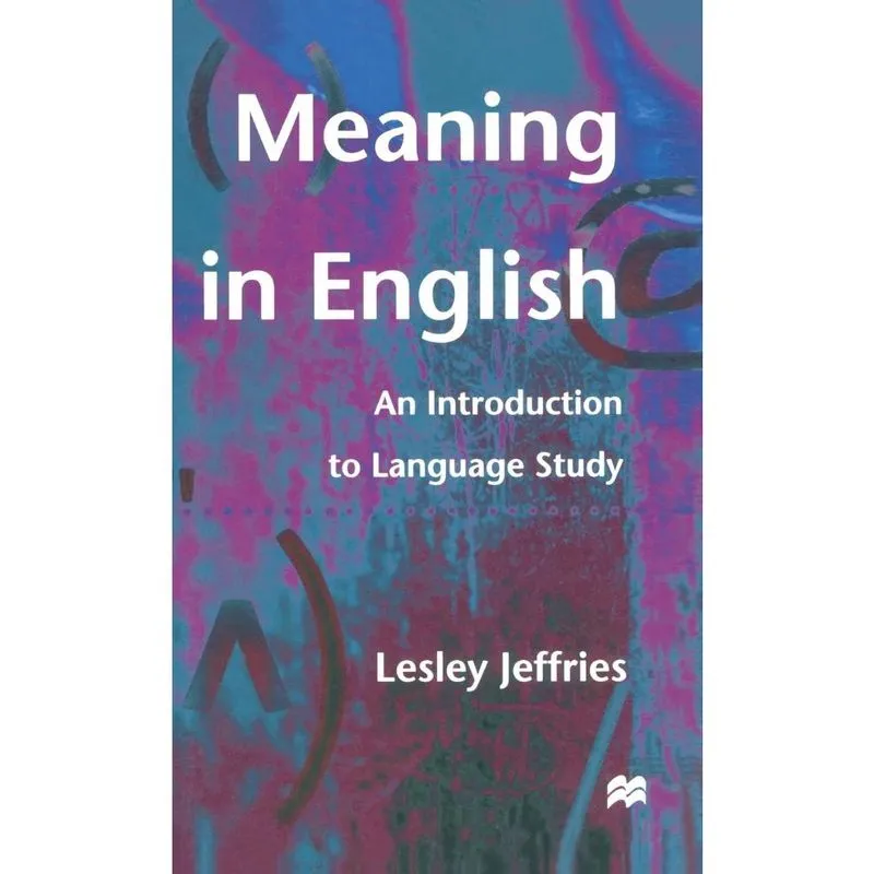 Meaning in English