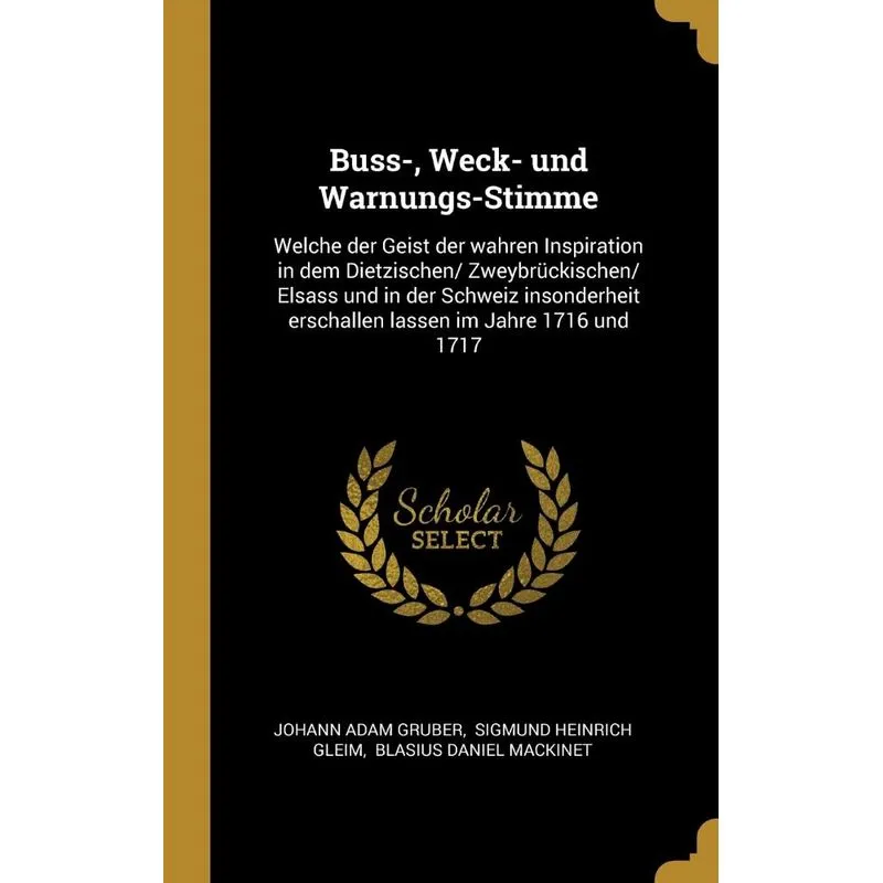 Buss-, Weck- und Warnungs-Stimme
