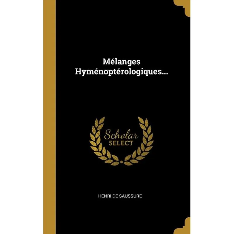 Mélanges Hyménoptérologiques...