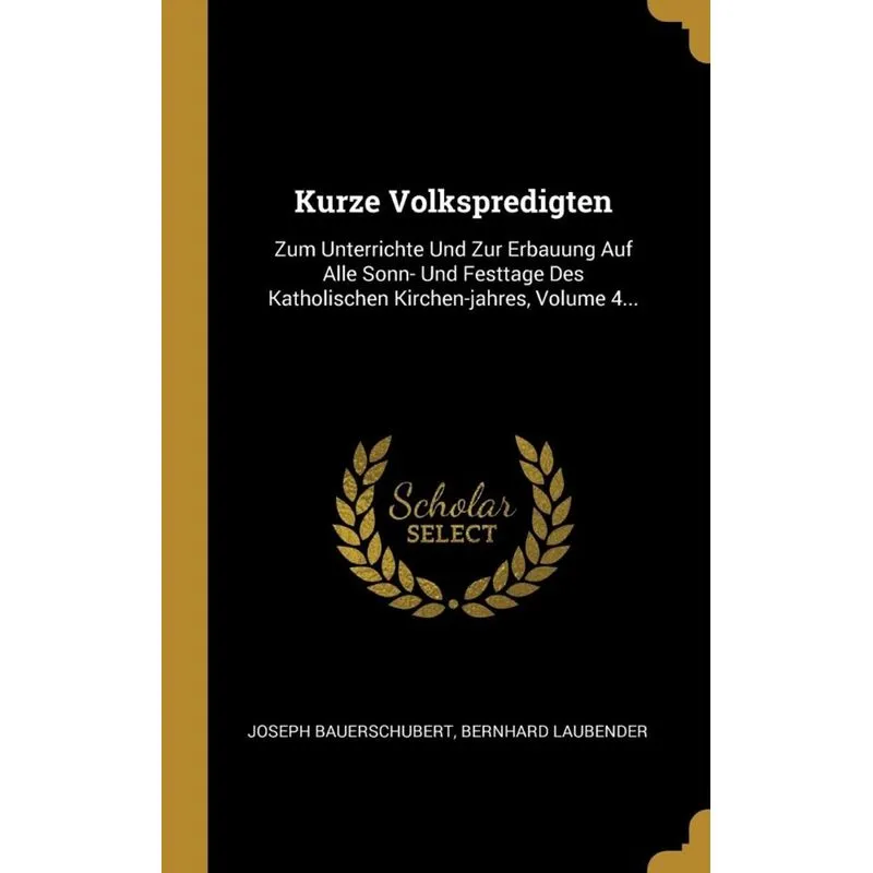 Kurze Volkspredigten
