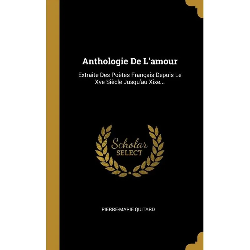 Anthologie De Lamour