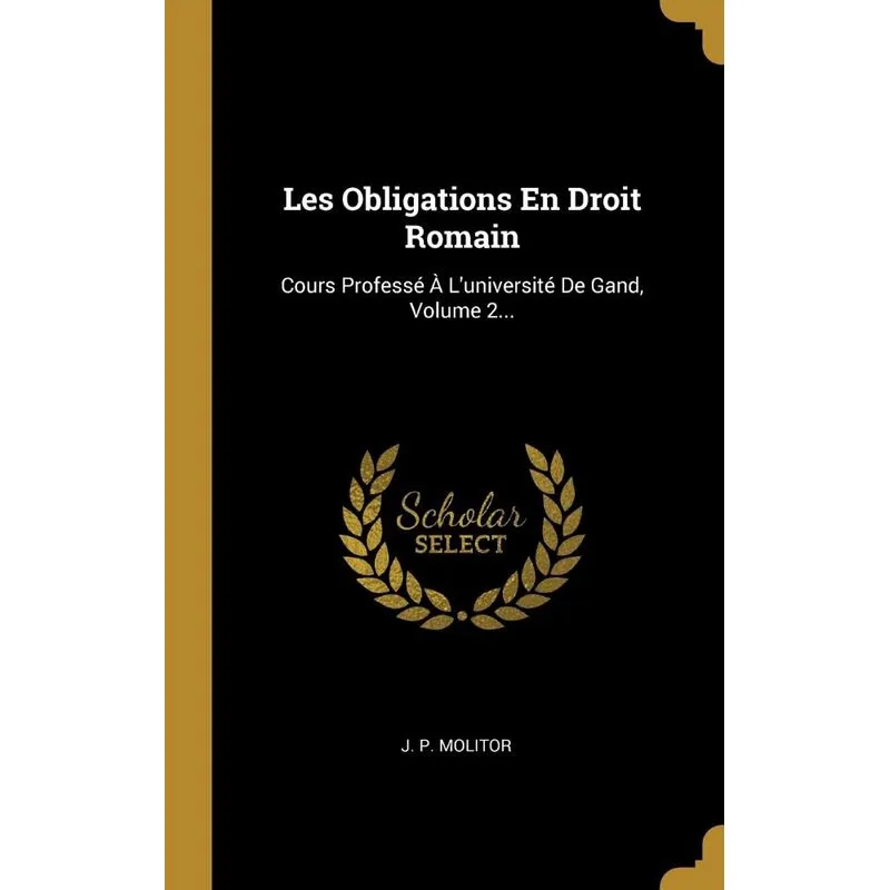 Les Obligations En Droit Romain