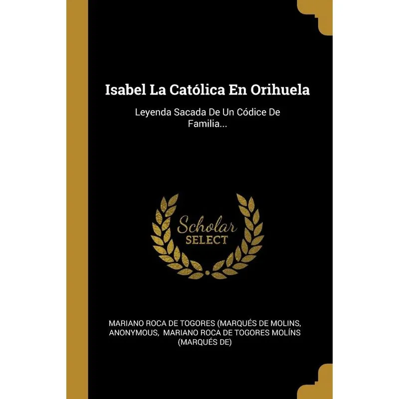 Isabel La Católica En Orihuela