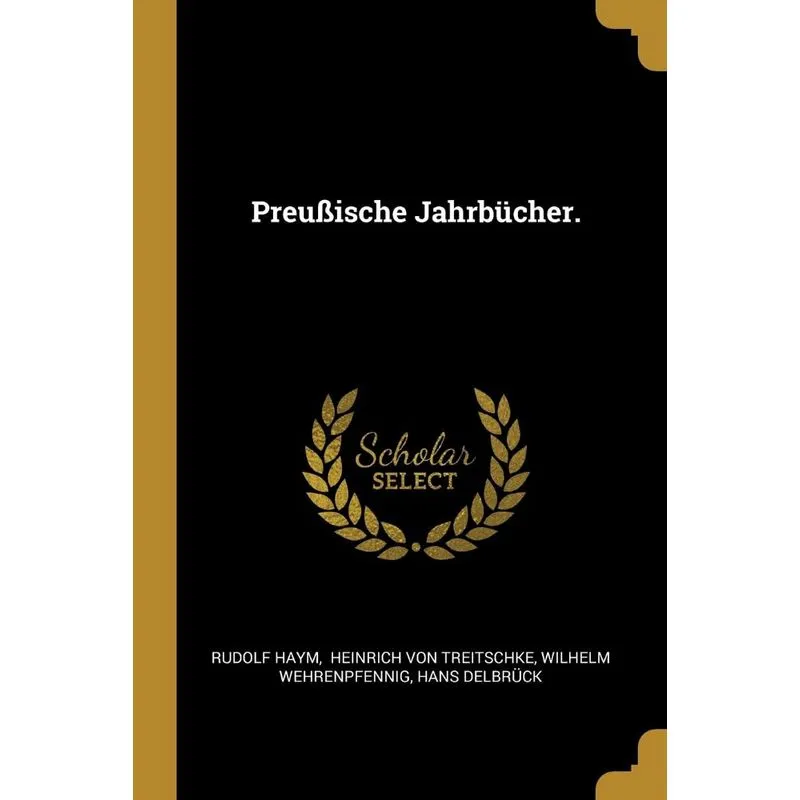 Preußische Jahrbücher.