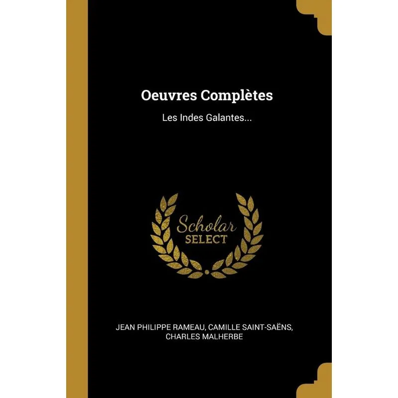 Oeuvres Complètes