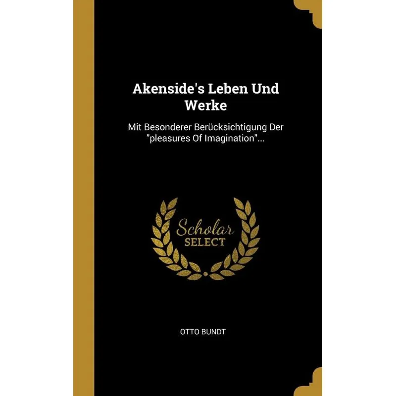Akensides Leben Und Werke