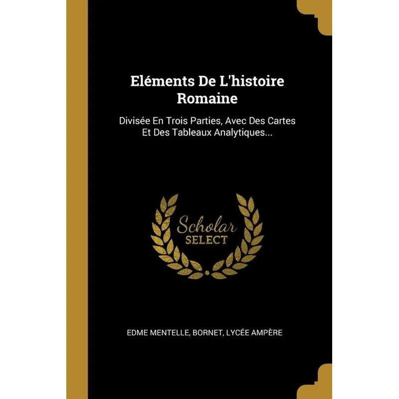 Eléments De Lhistoire Romaine