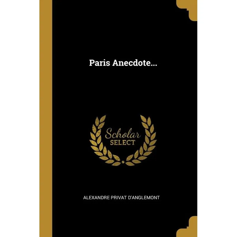 Paris Anecdote...